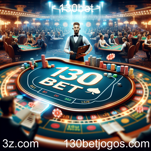 Experiência Imersiva em Jogos Ao Vivo no 130bet